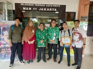 Jalin Kerjasama dengan BPSDMP Kominfo Jakarta, MAN 11 Jakarta Selatan Gelar Pelatihan Digital Talent Scholarship (DTS) Bersama 50 siswa
